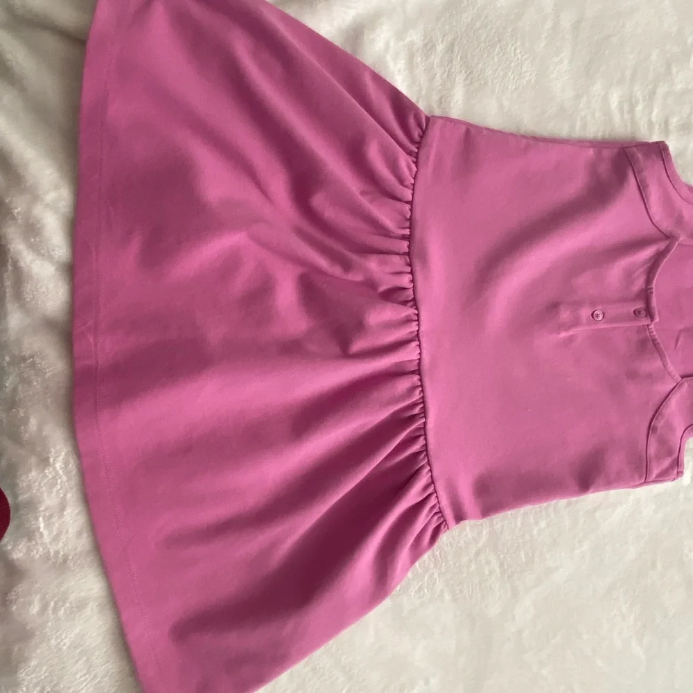 Janie and Jack Pink A-line Sundress with Sleeveless Design - Picture 2 of 4